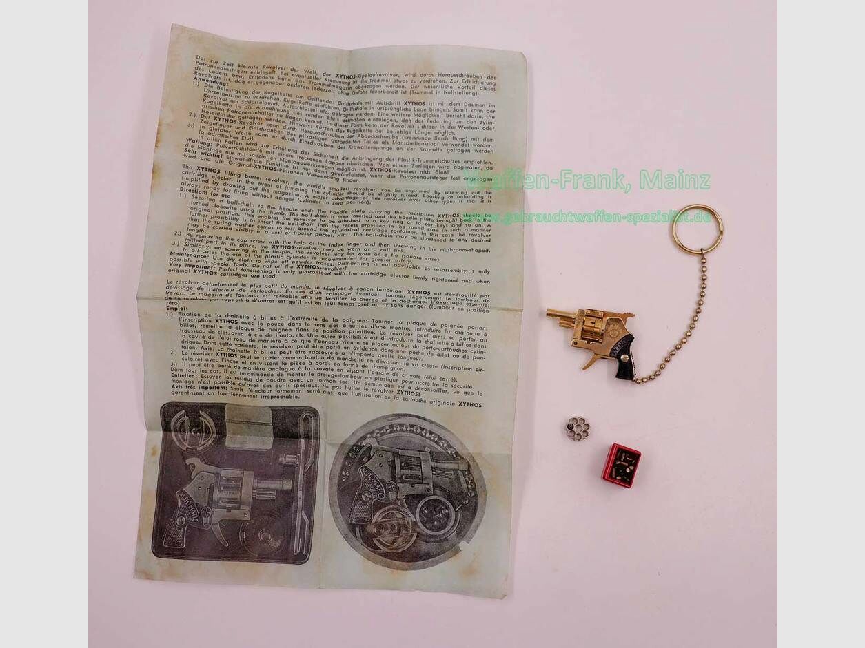 Andres&Dworsky GmbH, Oostenrijk Xythos Mini Pin Trigger - Rev. 2mm Pin Trigger