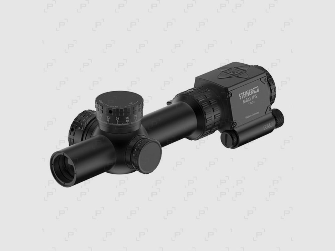 Lunette de tir sportif STEINER MILITARY M8XI 1-8X24 IFS à réticule lumineux, image 1 sur 2