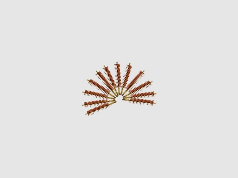 12 brosses en bronze .50 fusil