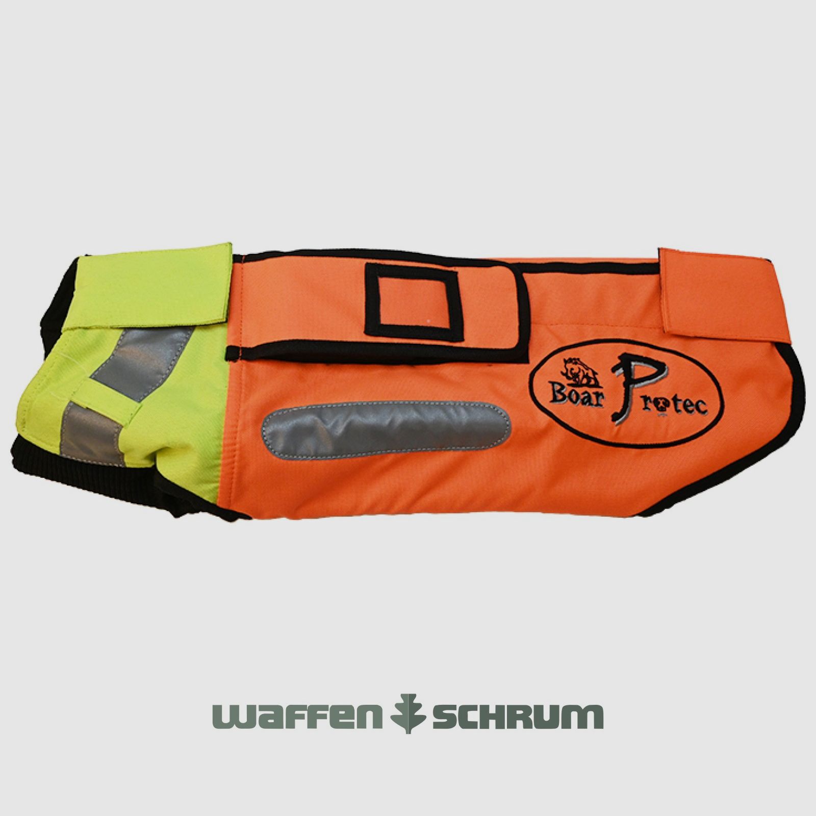Hundeschutzweste Boar Protec Orange/Gelb