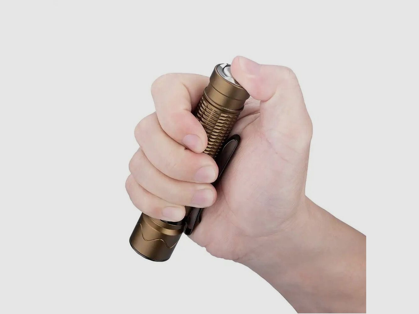 TASCHENLAMPE Olight Mini 2 Selbstverteidigung 1750 LUMEN TAN, Bild 1 von 5