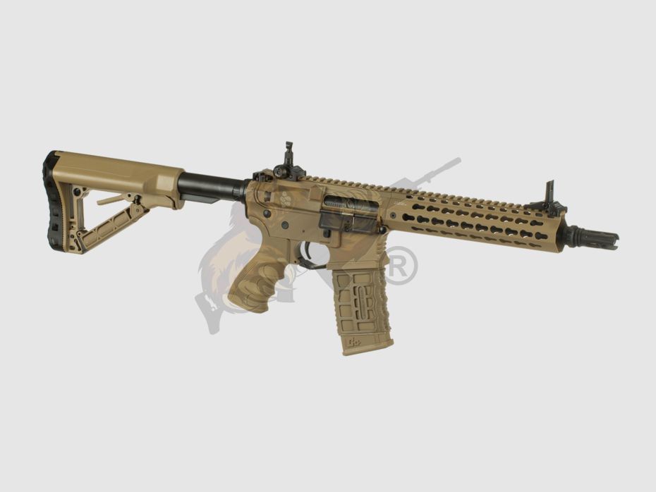 G&G CM16 SRL mit ETU in Desert Airsoft S-AEG frei ab 18