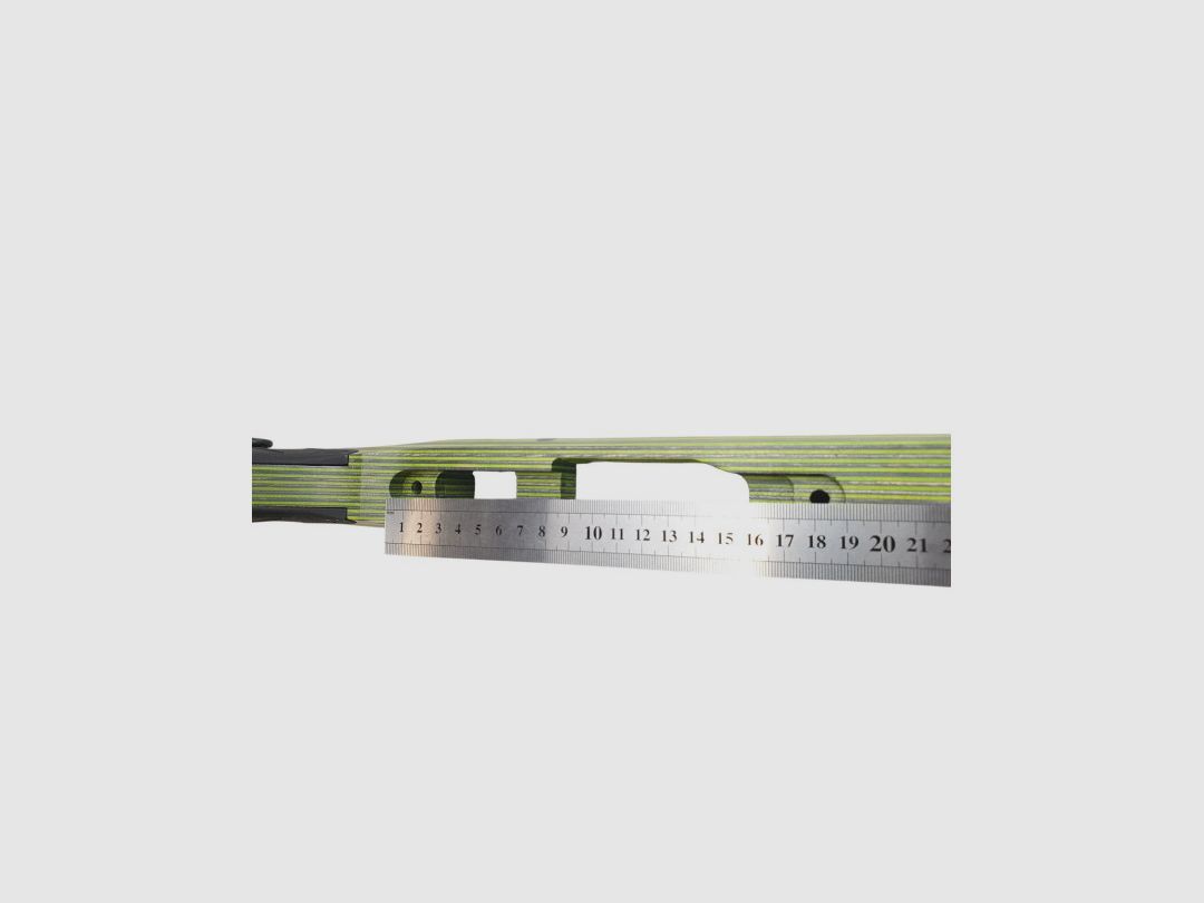 KOLV BOYDS USA HOWA 1500 MINI ACTION MET VERSTELBARE KAAKSTEUN ZOMBIE HUNTER AFWERKING, afbeelding 8 van 8