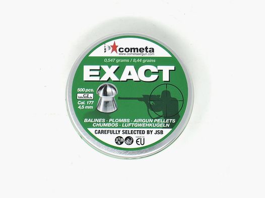 Cometa Exact Cal. 4,5 mm / .177 8,44 gr – 500 pz