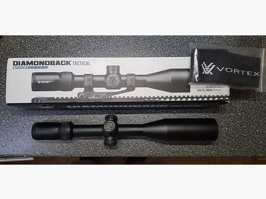 Vortex Diamondback Tactical 6–24×50 FFP EBR-2C MRAD (DBK-10029) inkl. Originalkarton & Zubehör