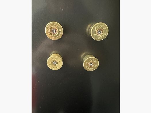 Magnets de réfrigérateur Cal.12 12/76 cartouches de plomb