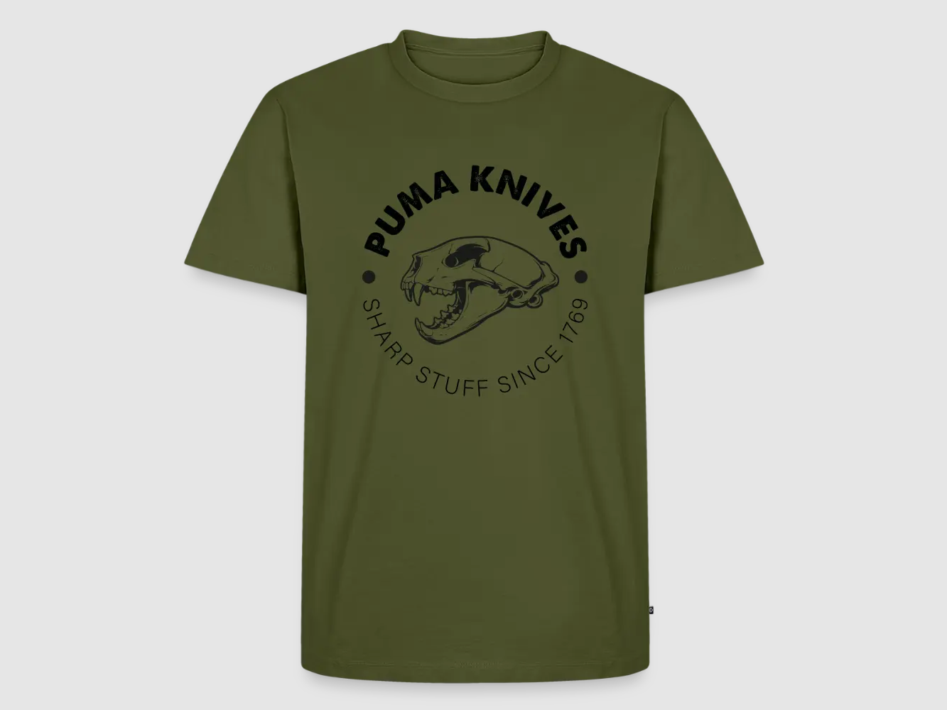 PUMA Heren Premium T-Shirt "PUMA KNIVES Skull BW", afbeelding 13 van 29