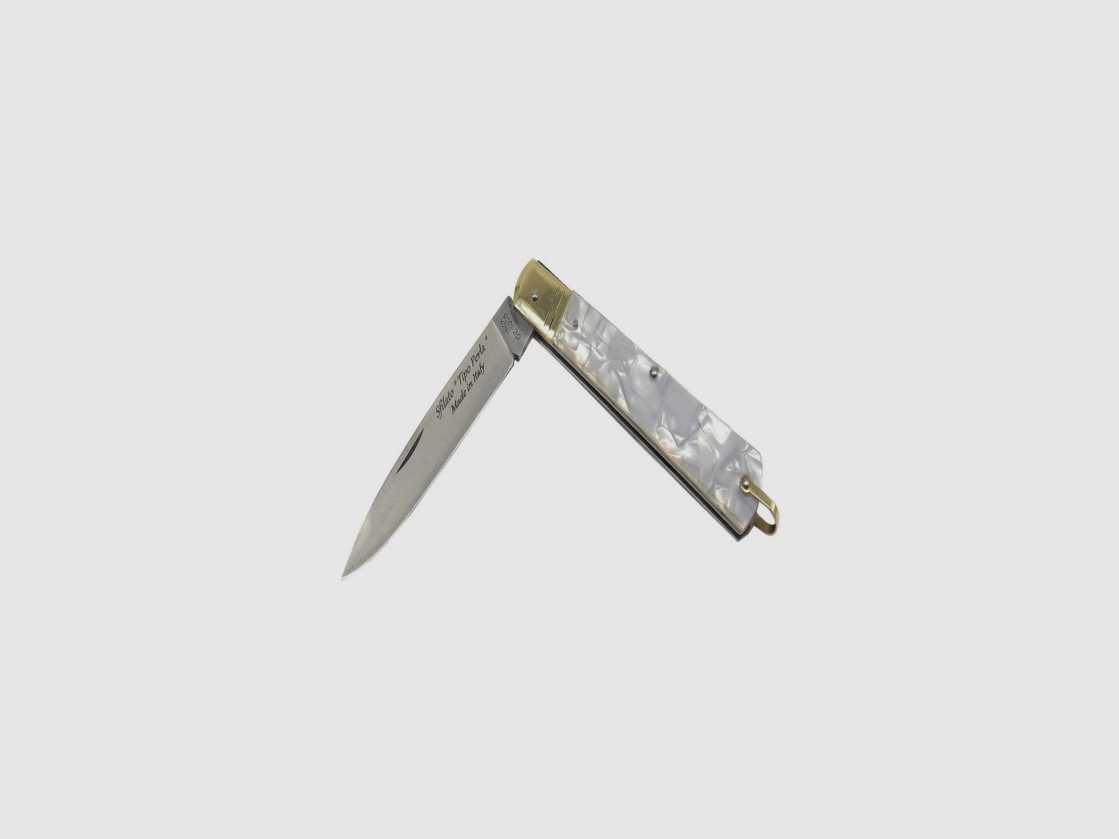 Sizilianisches Messer De Luca 21 cm mit Perlgriff, Bild 1 von 3