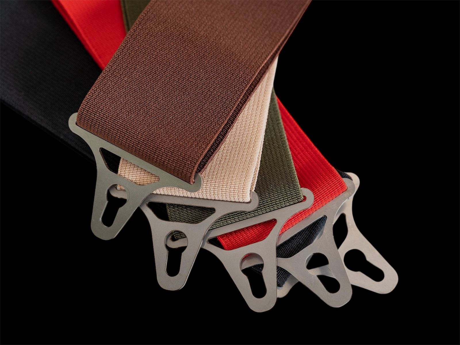 Bandes de flottaison universelles colorées, bande thermique, protection contre le scintillement Mirage - 50 mm Velcro Olive Brun Bleu Sable Rouge