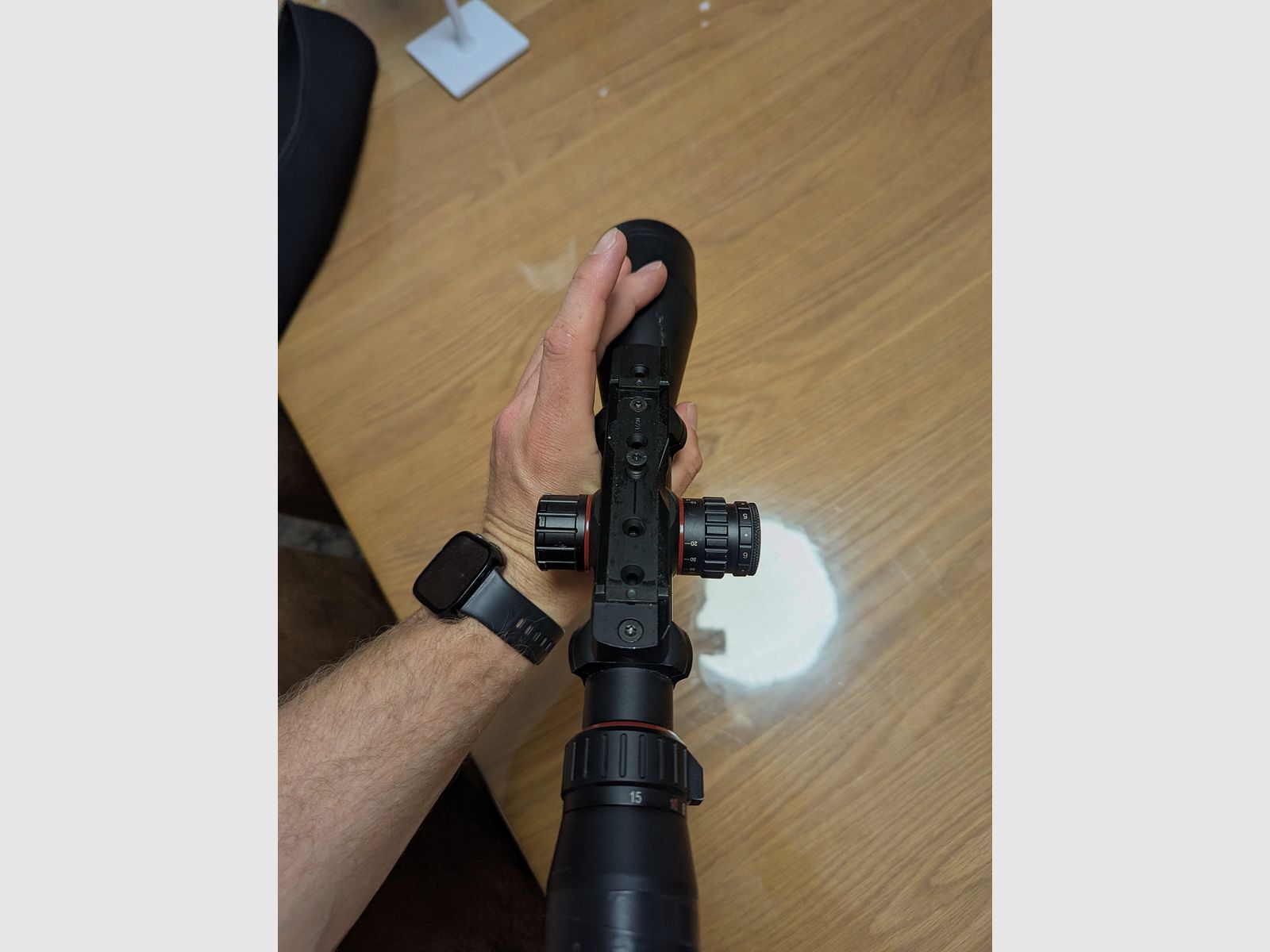 Bushnell Nitro 2,5-15x50 auf Dentler Montage