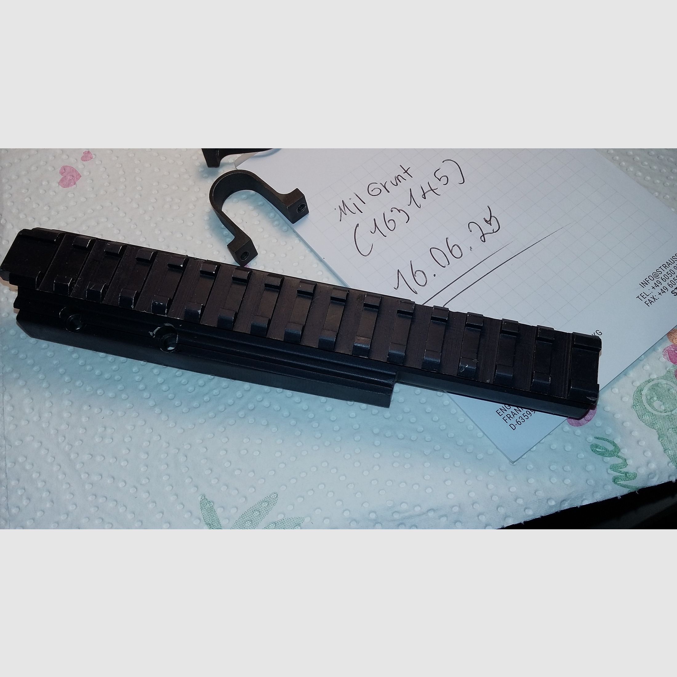 E&L UltiMAK style AK Gasrohr Picatinny aus CNC ALU