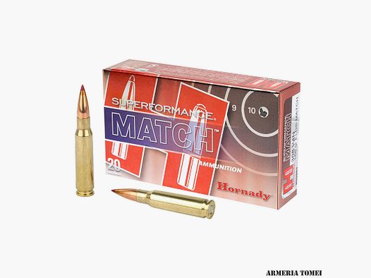 HORNADY – 308 WIN 168GR ELD® MATCH SUPERFORMANCE® MATCH