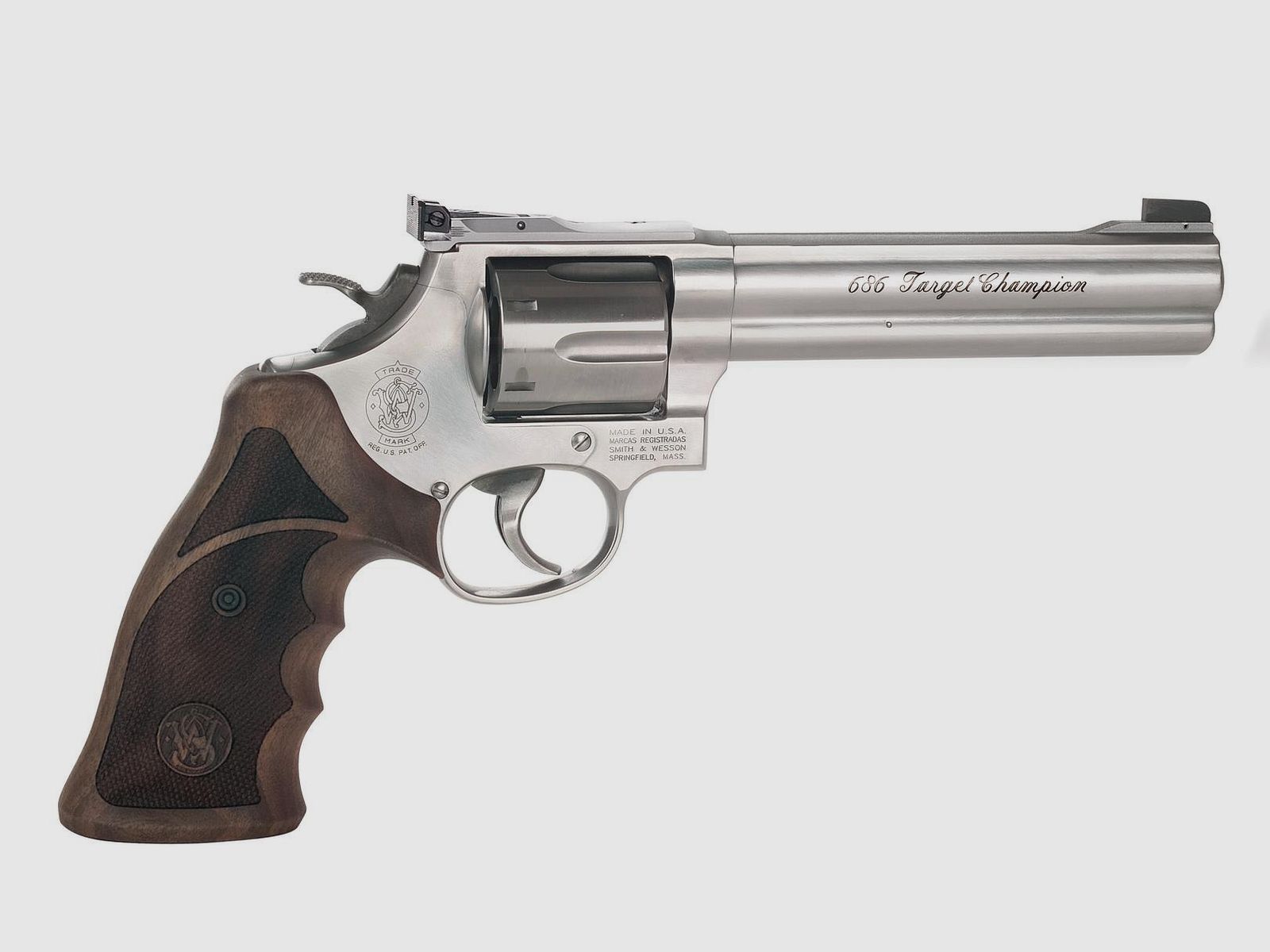 Smith & Wesson Mod. 686 Target Champion .357Mag mat, calibre .357Mag || Révolver