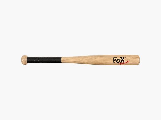 Baseballschläger Holz 26" natur "American Baseball"
