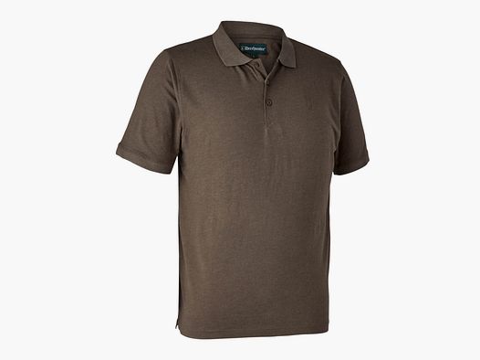 Deerhunter Polohemd Gunnar (Brown melange)