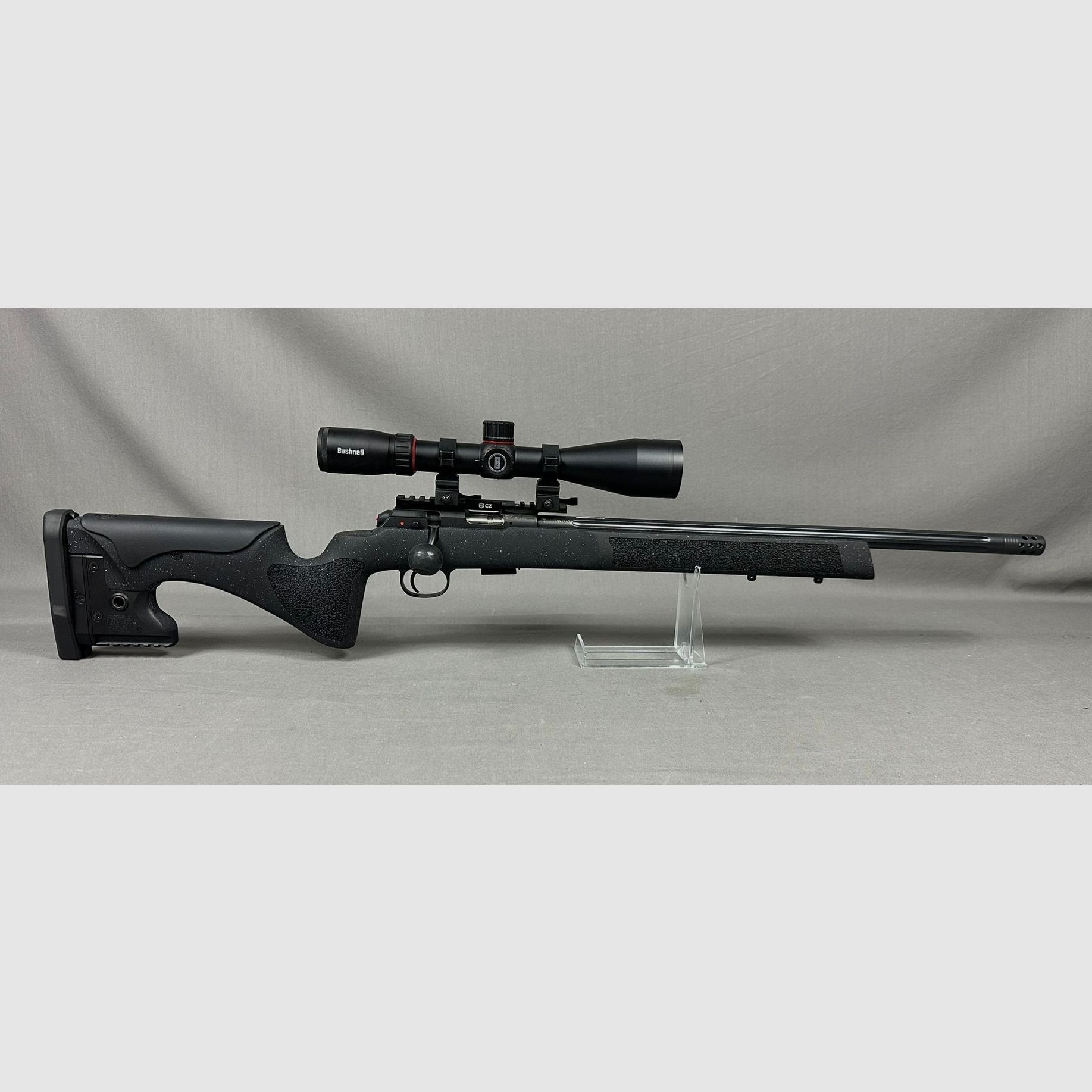 CZ 457 LRP in .22 lr  Black Threaded 20"  mit GPO Spectra 2,5-10x44i