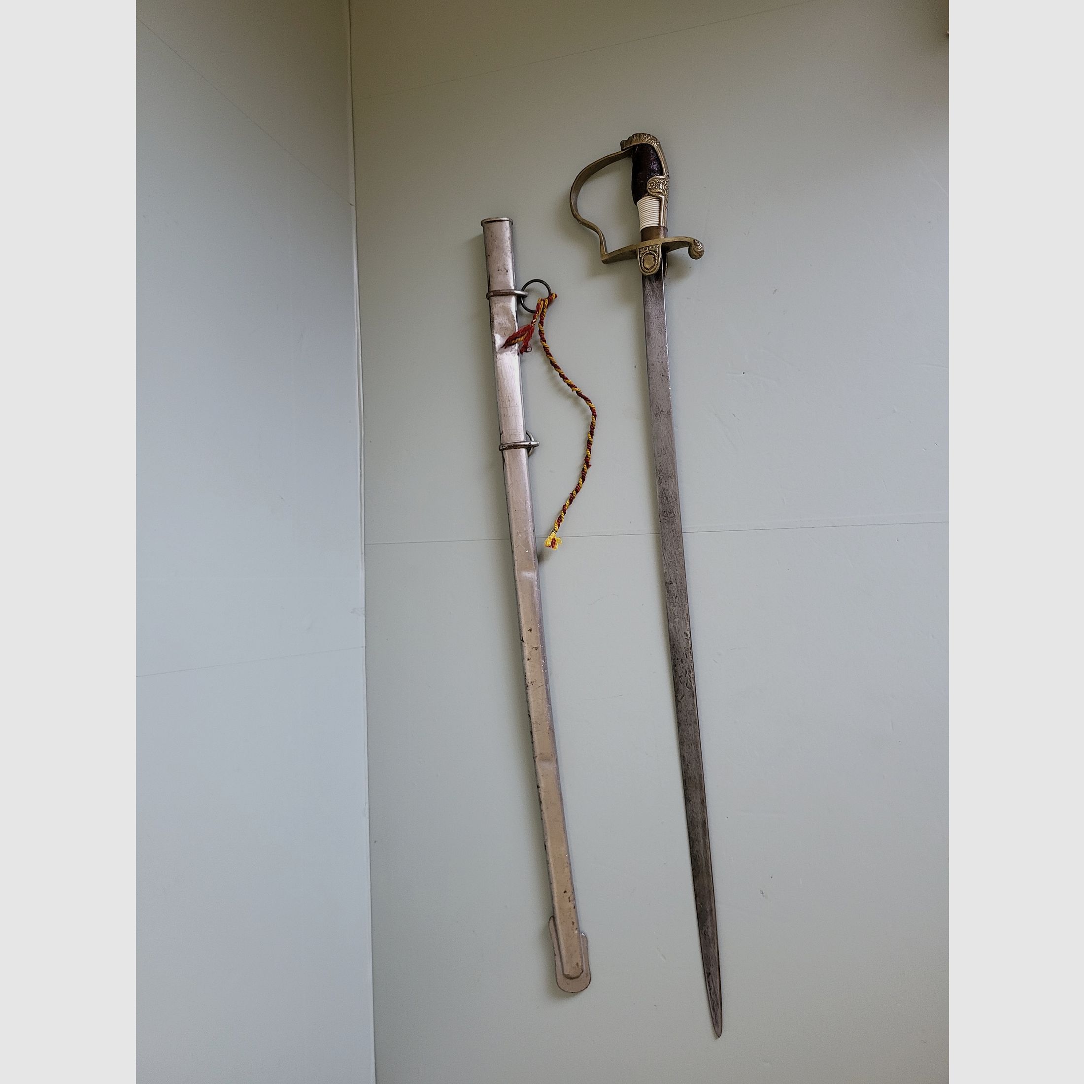 Originale Preußische Säbel  Löwen Kopf - Parade Säbel - 1890- 1910