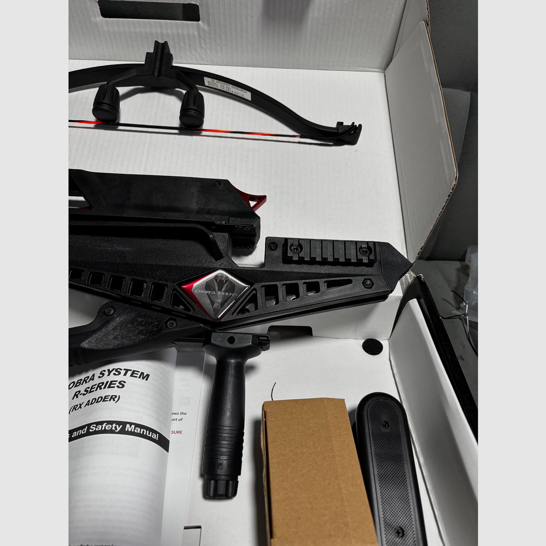 Cobra Adder Taktische Repetierarmbrust + Tasche [WIE NEU]