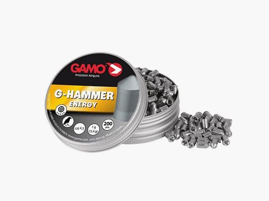 GAMO BULLETS CAL.4.5 G-HAMMER CONF. 200PCS