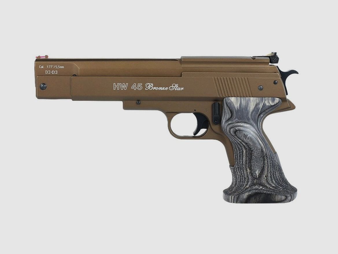 Weihrauch HW 45 Bronze Star Pistola ad aria Cal. 4,5 mm Diabolo