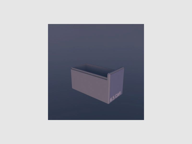 Filamelt Munitionsbox / 6.5mm Carcano / ‘Schiebedeckel’ / Patronenbox, Ammo Box