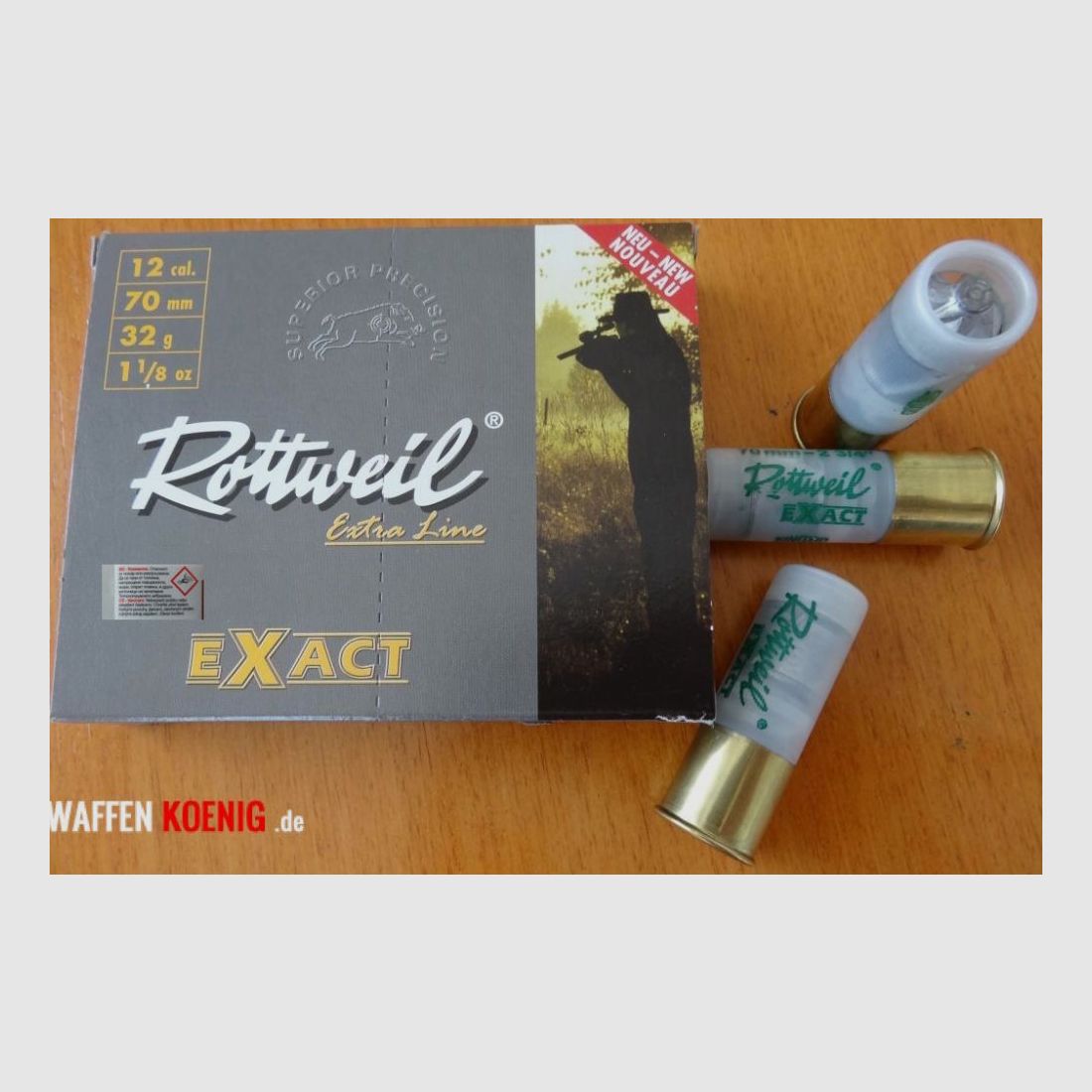 Rottweil Rottweil Exact shotgun cartridges 12/70