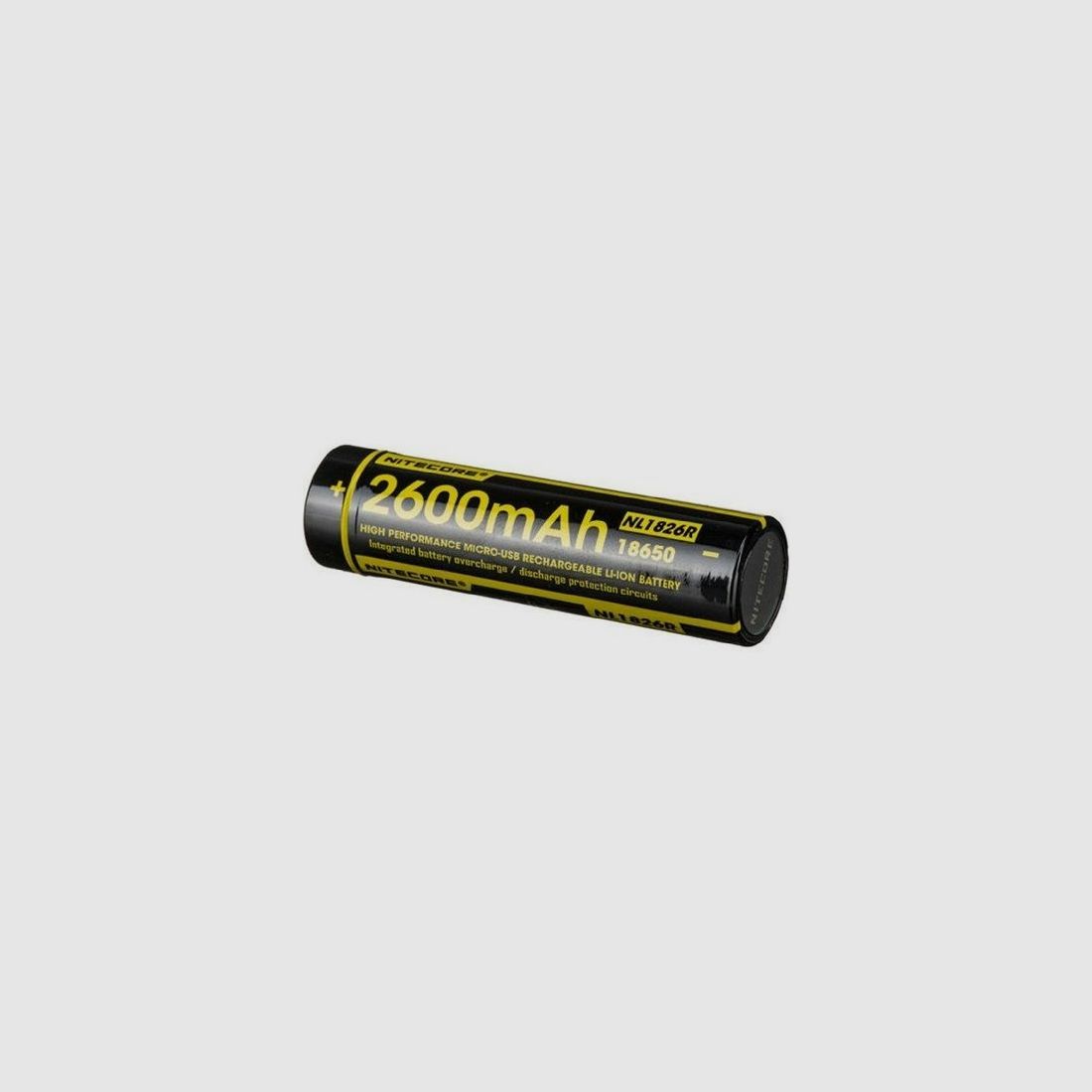 Nitecore NL1826R 2600mAh 3,6 volts + connexion micro USB, image 2 sur 3