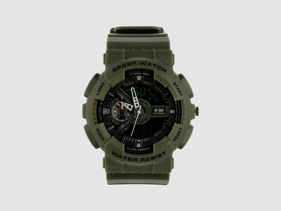 M-Tac® Uhr Sport Oliv