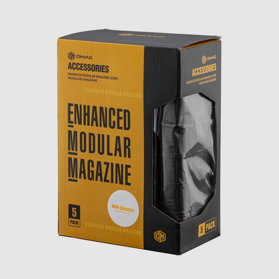 Hochkapazitätsmagazine Arcturus M4 AEG - 350 Schuss - Pack mit 5 Magazinen - Maximale Zuverlässigkeit und Autonomie
