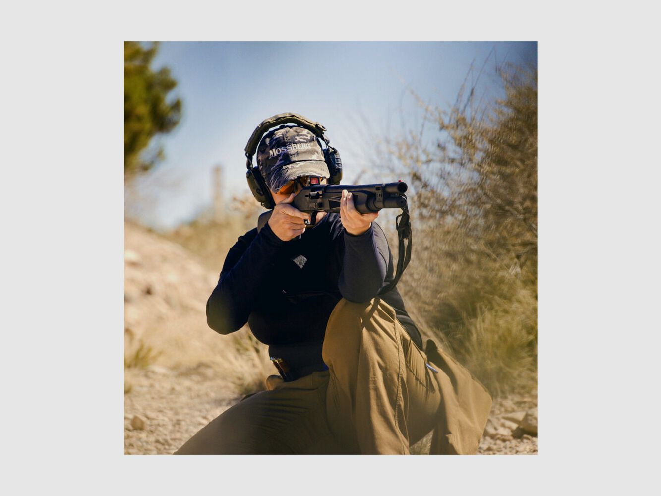 Mossberg 940 Pro Tactical 18,5" (5 inch) Optiek klaar 12/76