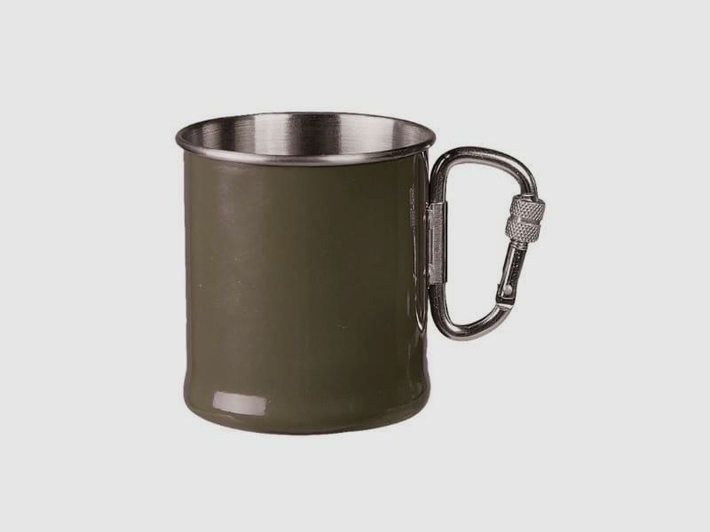 MIL-TEC Staal 250 ml Karabinerbeker