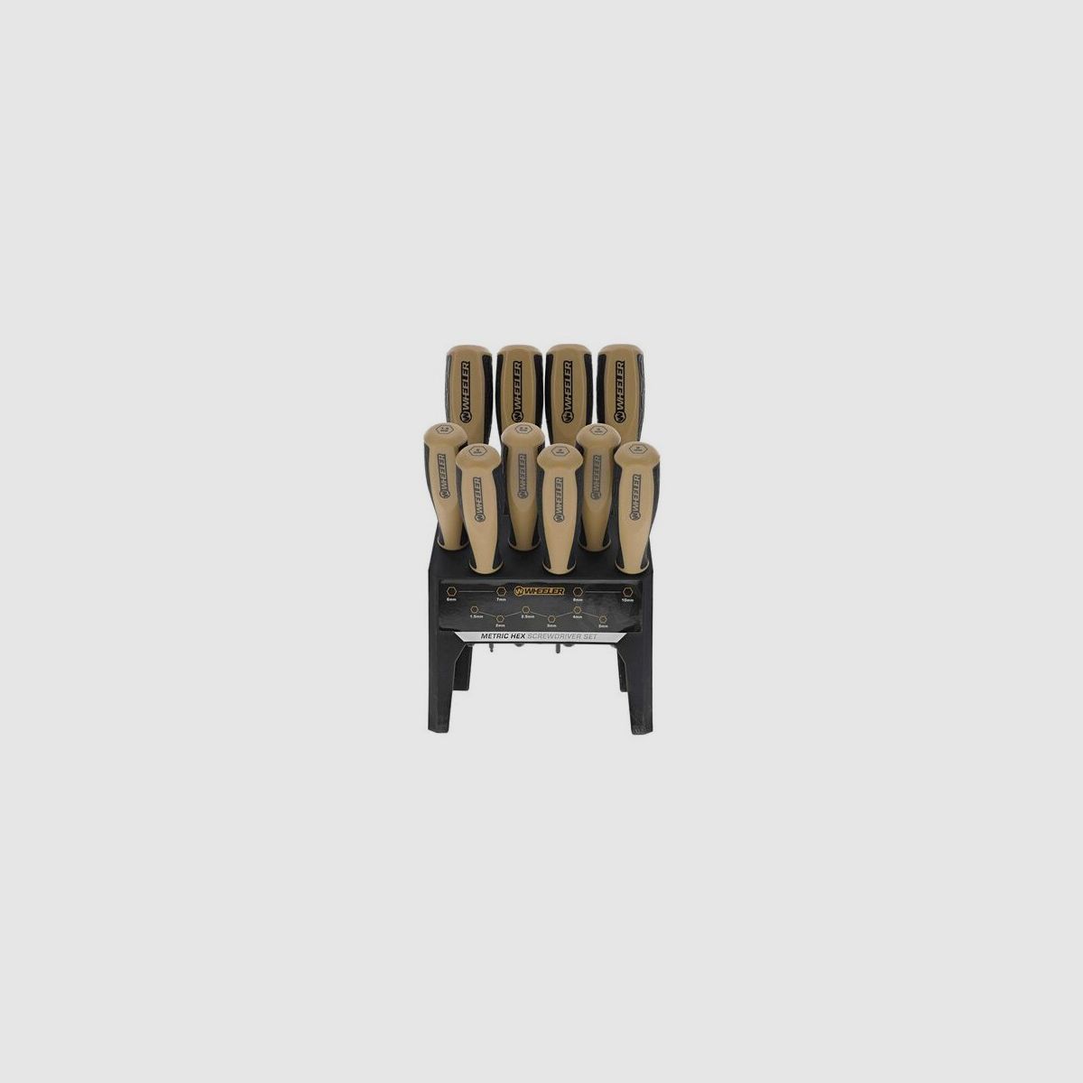 Wheeler Set 30 Sechskantschraubendreher SAE/Metrisch und Torx mit Werkbankhalter, Bild 12 von 15