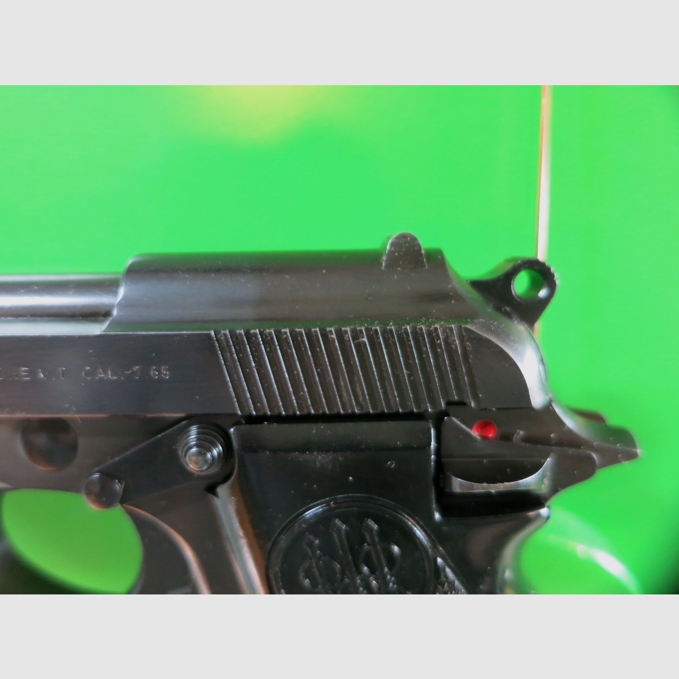 Halbautomatische  Beretta Modell 70,  7,65 mm Br. + Holster      #10
