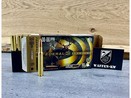 Federal Premium EuroCopper Big Game .30-06 Spring 165gr. Büchsenmunition bleifrei