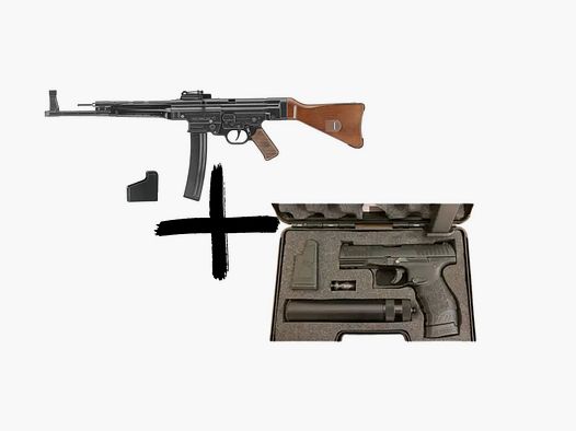  StG 44 P.A.K + Walther PPQ 9mm P.A.K NEU & Vollmetall !