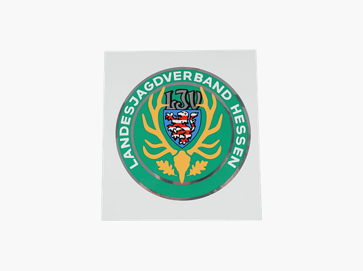 LJV Hessen - Adesivo per auto interno