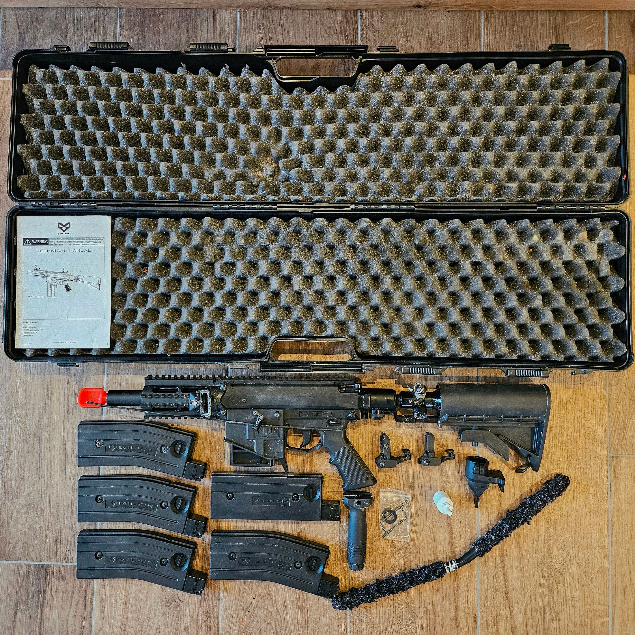 Paintball Marker inclusief accessoires