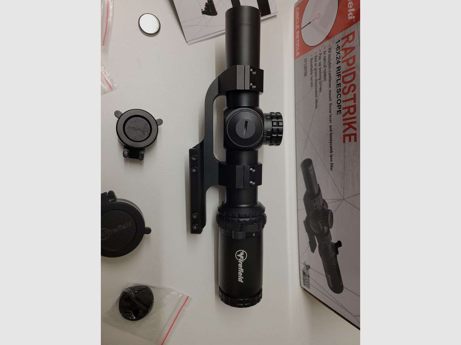 Rapidstrike 1-6 x 24 SFP Kit, Firefield