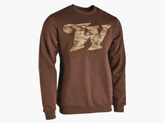 Sweat Winchester redstone marron taille 2XL