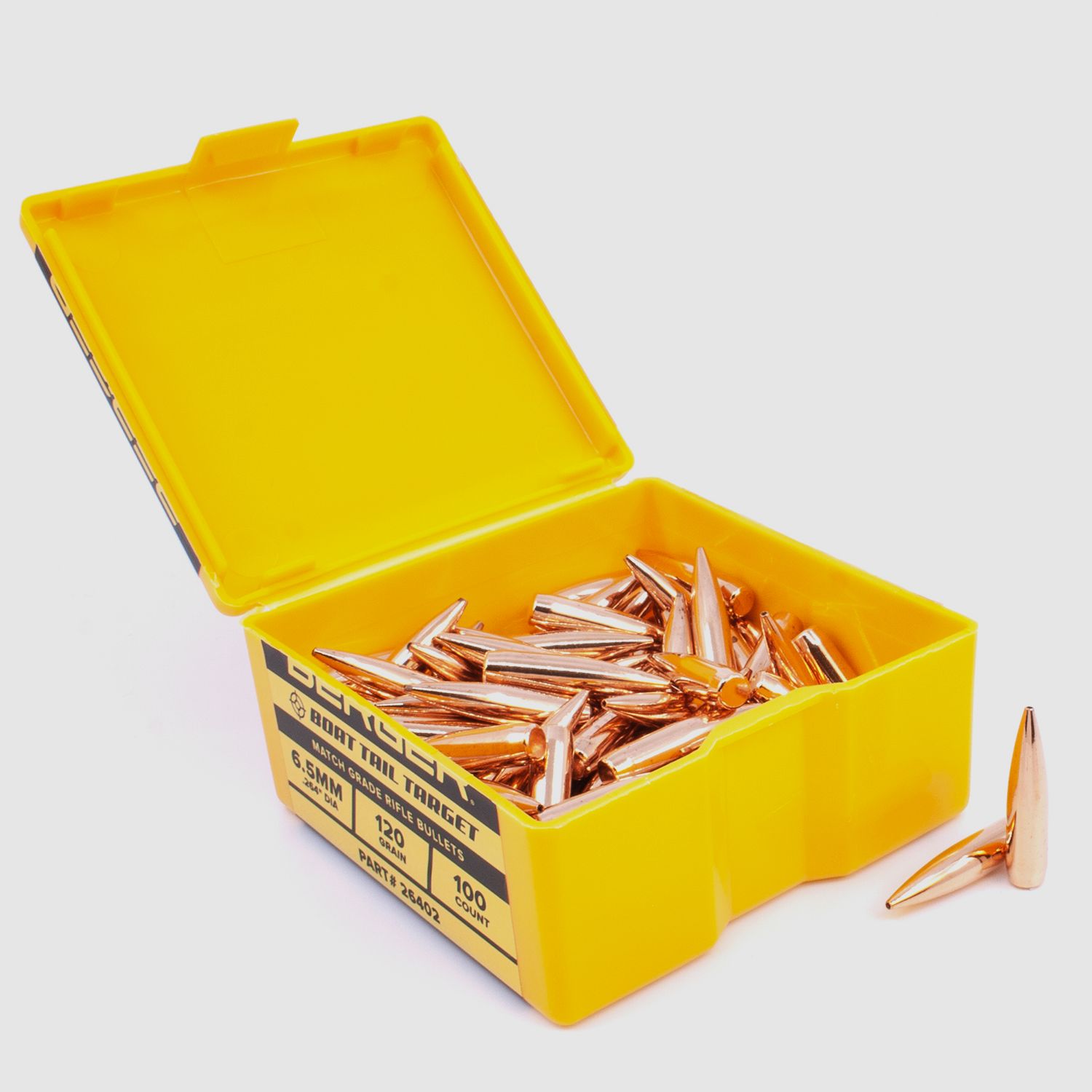 Berger Bullet 6.5mm/.264 BT Target 120GR 100 pieces