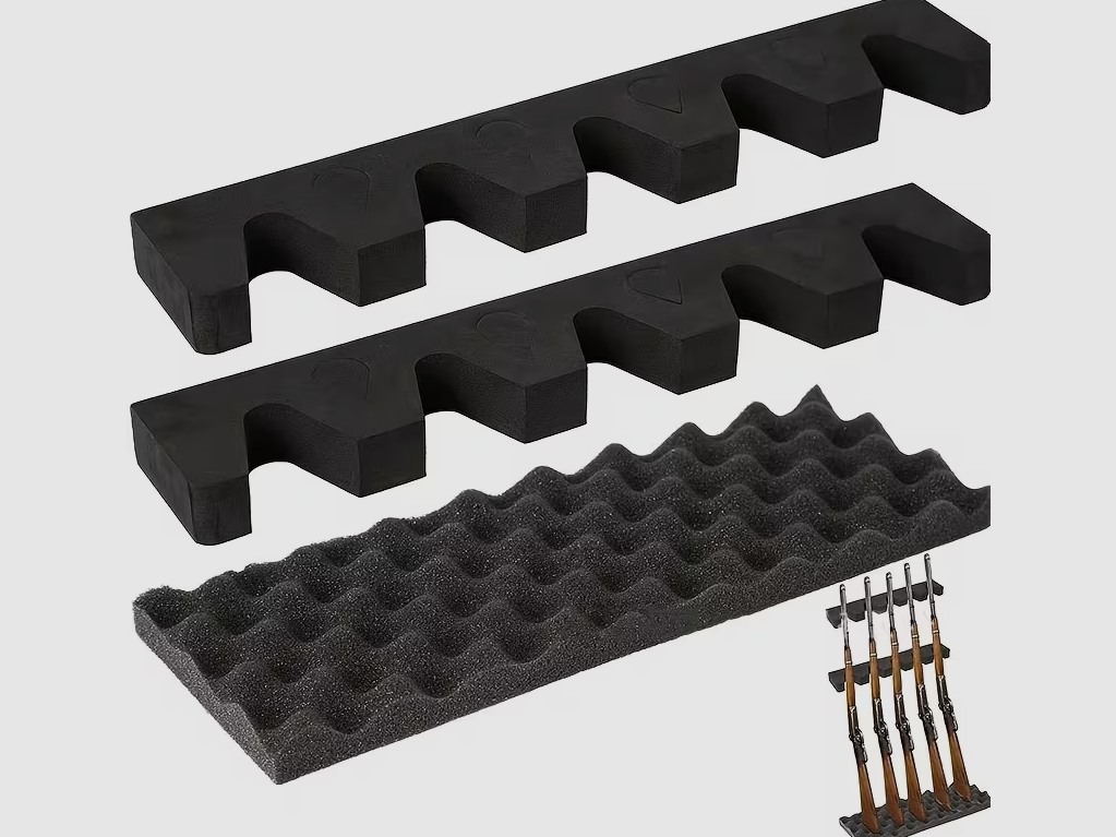Set aus 3 EVA-Schaumstoffstützen für Feuerwaffen