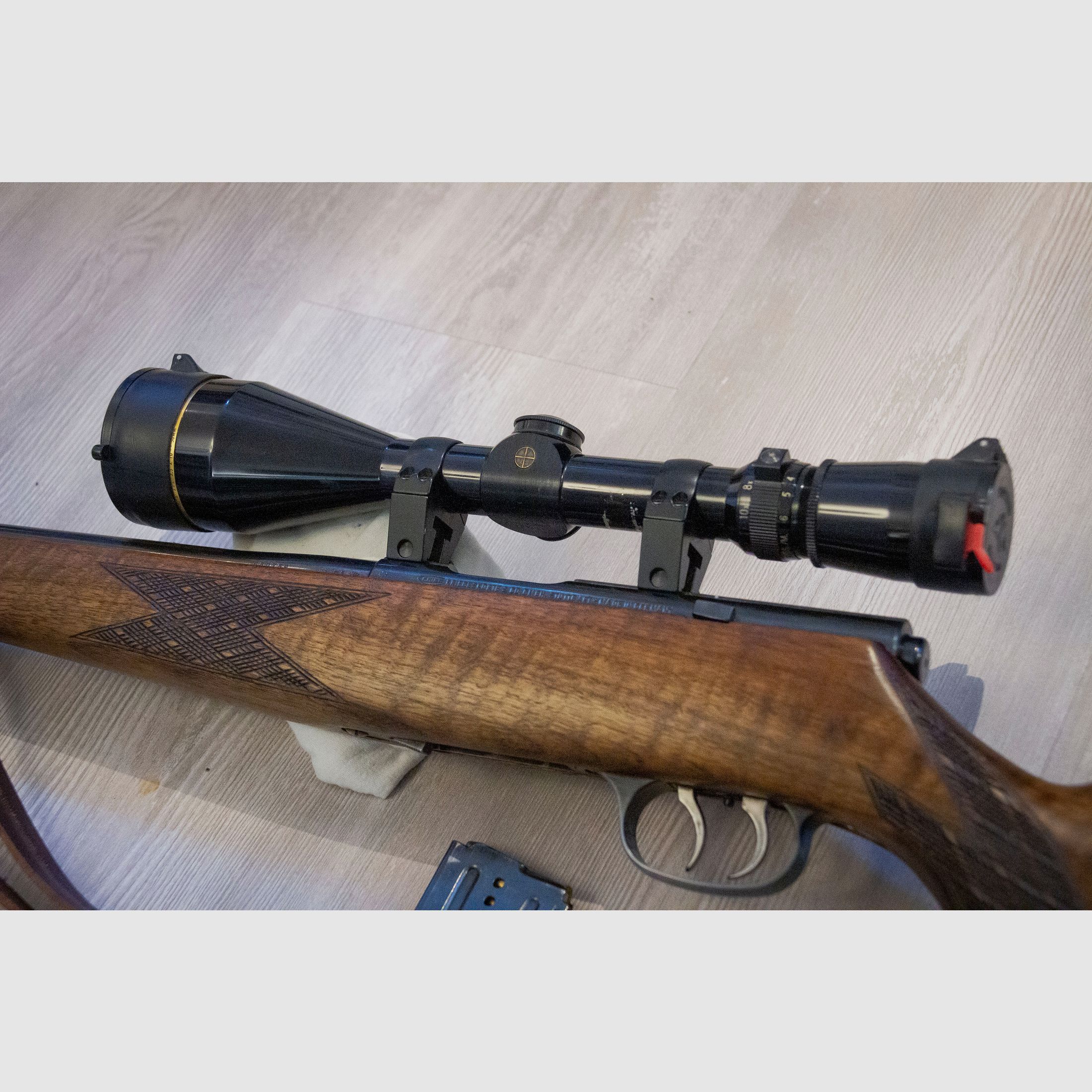 Krico .22Hornet, incl. Optiek: Leopold 3,5-10 x 50