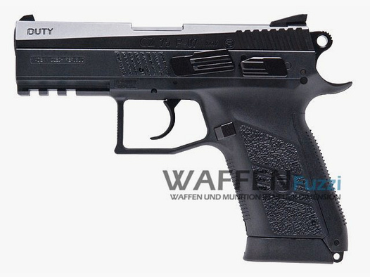 CZ 75 P-07 Duty CO2 Pistole 4,5 mm BB Blow Back, Metalslide