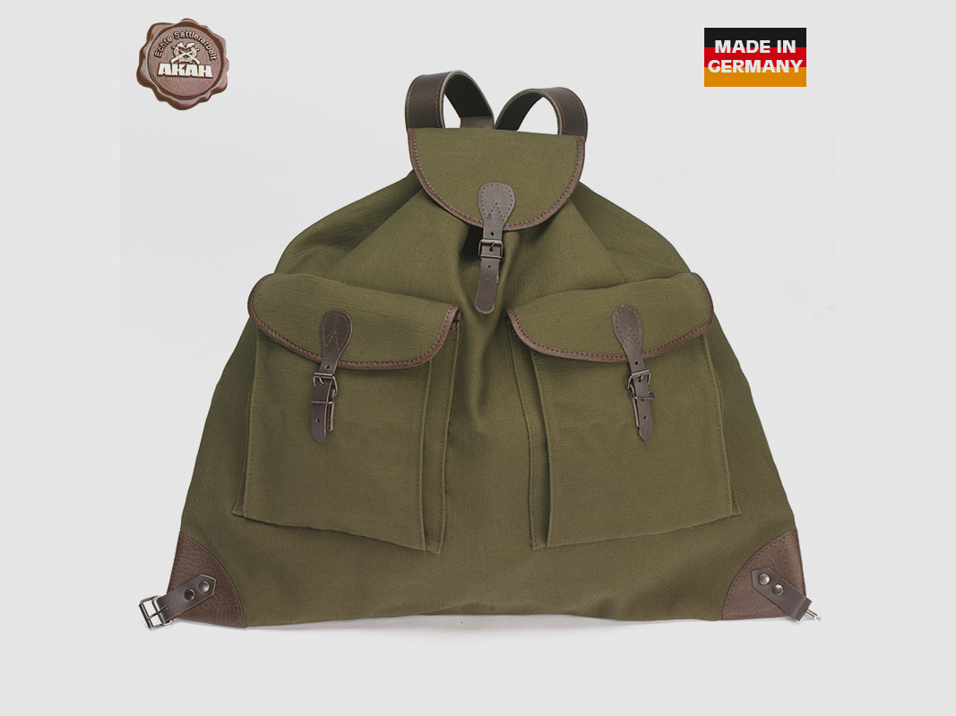 AKAH Segeltuch-Rucksack 60x65 cm