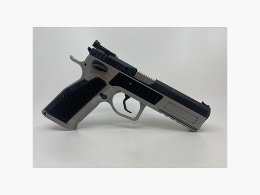 Phoenix Drake Production, Rechtshand, Duotone, DA/SA, Fiberkorn rot, OR LPA, 9 x 19mm, Alu Griff DR