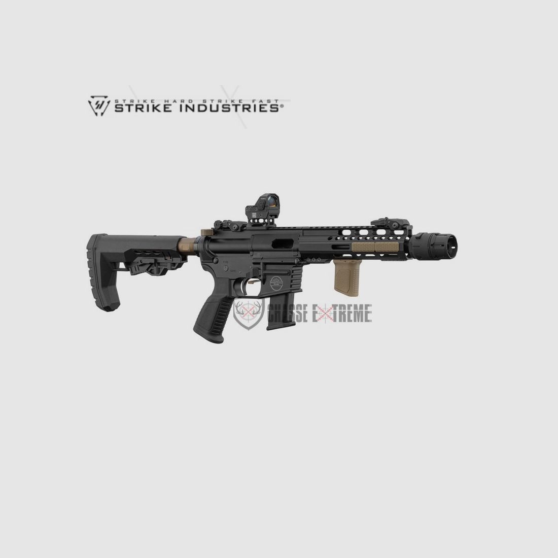 Kompenator Anti Blast STRIKE INDUSTRIES Montaż QD Kal. 5.56/9mm, zdjęcie 3 z 8