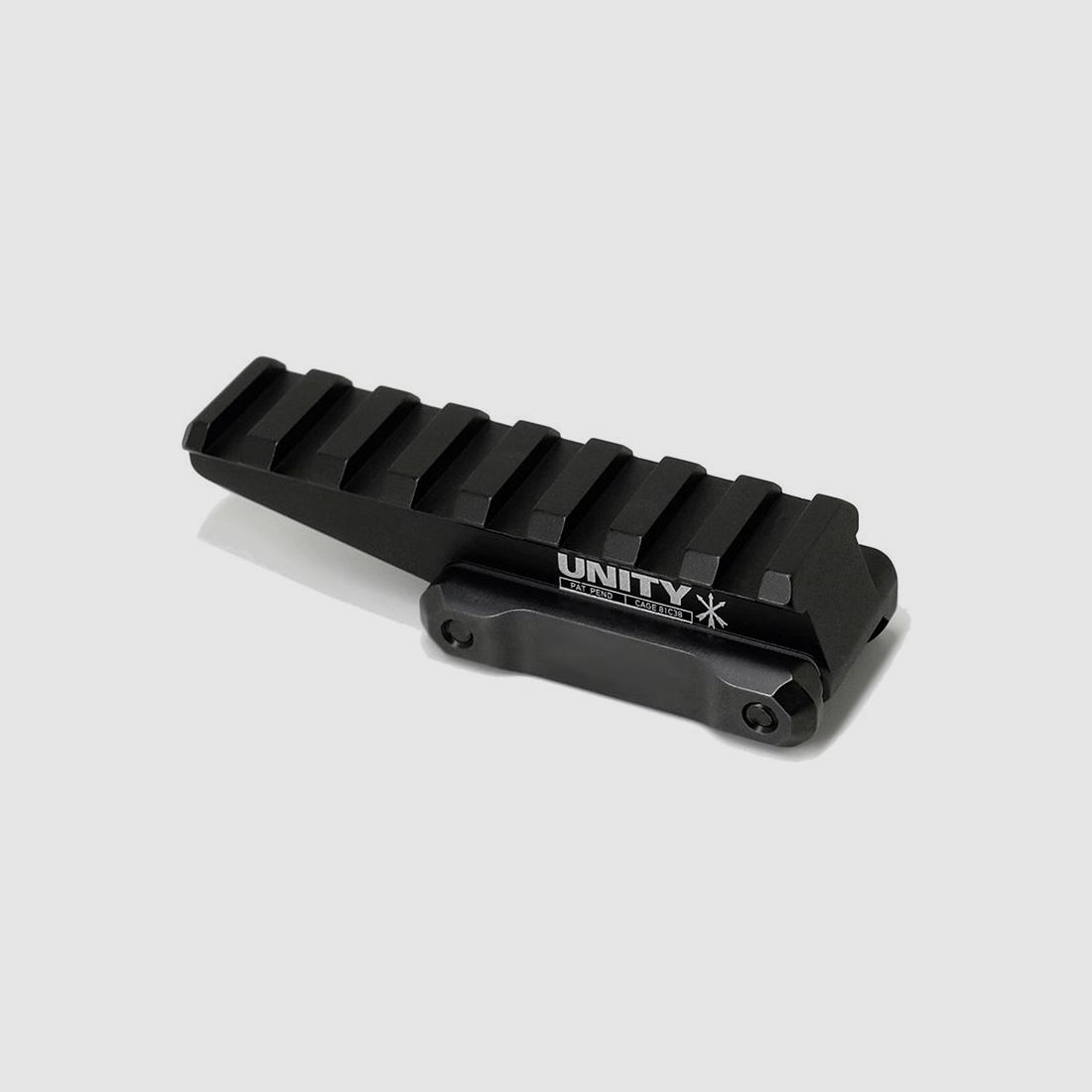 UNITY Tactical FAST Optic Riser Mount, 17mm Nero