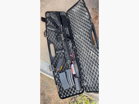 Heckler und Koch Airsoft HK 416 D cal.43 Set Umarex