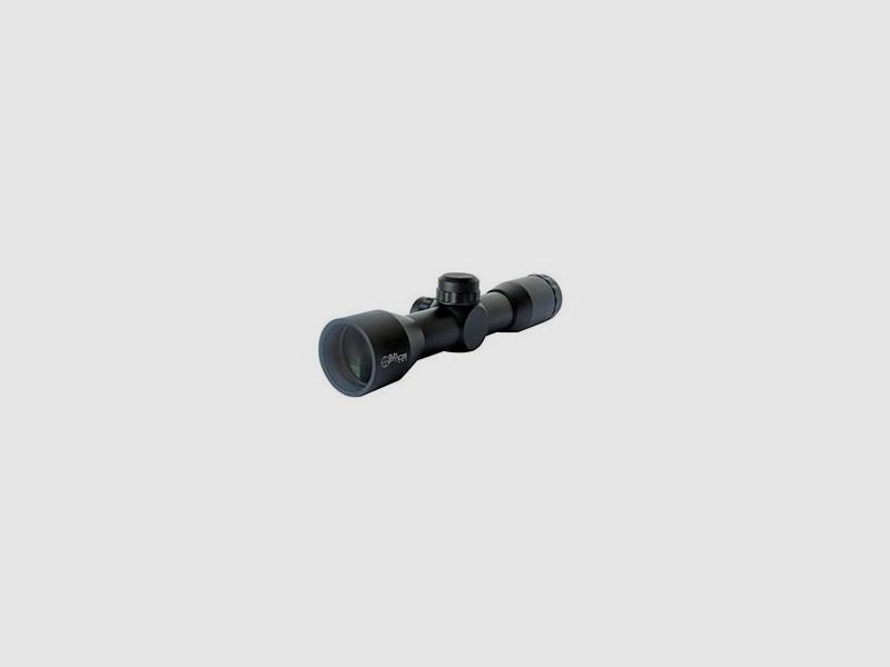 Mira SUN OPTICS USA especial para ballesta, aumento 4×32, retícula con escala estadiométrica, imagen 2 de 2