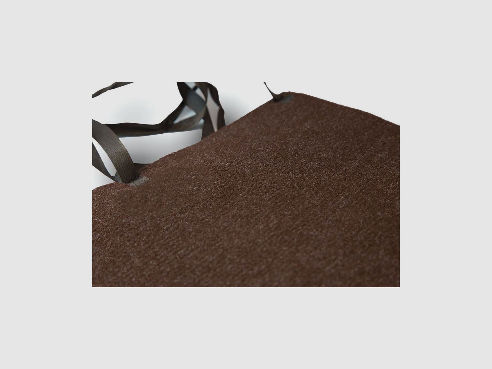 Seat cushion needle felt, Jakele, 40x40cm, brown